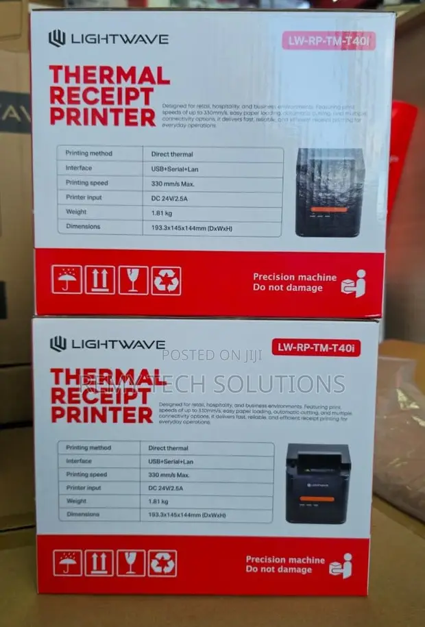 Lightwave LW-RP-TM-T40i Thermal Receipt Printer - 1