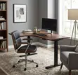Desk ya Ofisi ya L-Shaped ya Umeme yenye Curve - 3