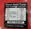 Pulsar DP30HCI High-Pressure Diesel Water Pump - 3