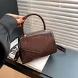 Mfuko wa Sling wa Ngozi Halisi wa Rangi Nyingi - 3