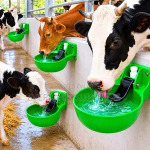 Cow Plastic Drinker - Farm Watering Station