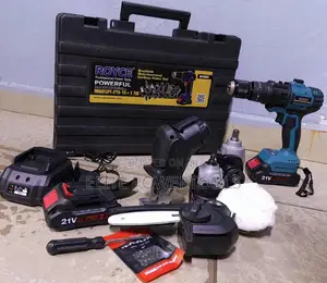 Royce 21V 6-in-1 Brushless Cordless Tool Set