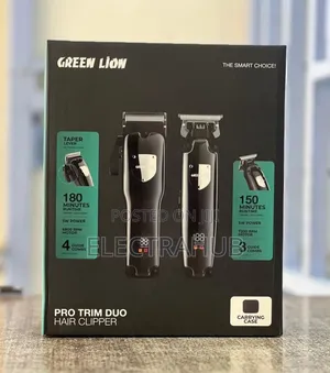 Green Lion Pro Trim Duo Hair Clipper - Brand New