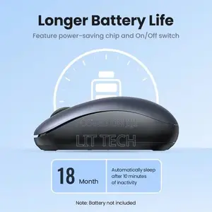 Ugreen MU105 2.4G Wireless Mouse - Midnight Blue