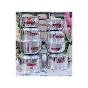 Redberry Sufuria 8-Piece Aluminium Set