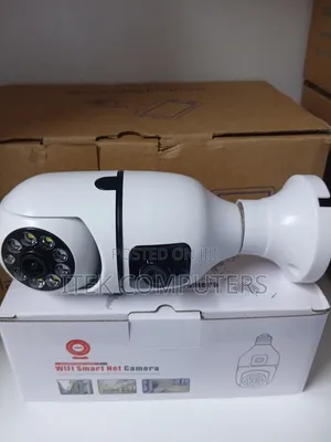 Kamera ya Balbu ya V380 Dual Lens kwa Usalama wa Saa 24