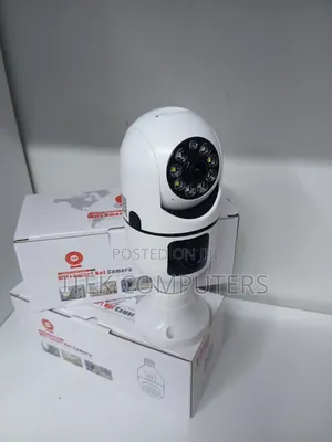 Kamera ya V380 Dual Lens Bulb yenye Night Vision