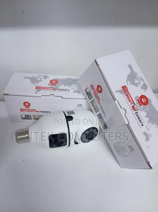 Kamera ya V380 Dual Lens Bulb kwa Usalama wa Nyumbani - 1