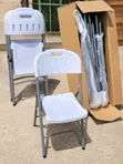 Boss Office Products Folding Chair - White - 1