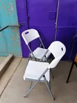 Boss Office Products Folding Chair - White - 2