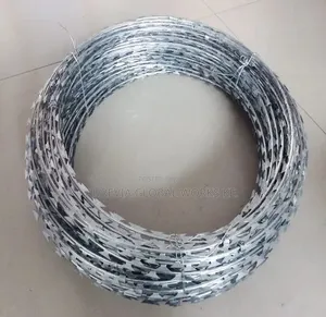 Galvanized Razor Wire - 7 Meters