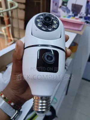 Kamera ya Balbu ya Lens Mbili ya V380