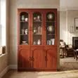 3-Door Mahogany Executive Office Cabinet - 5