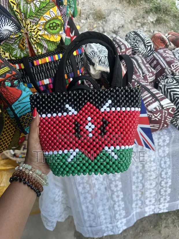 Mkoba wa Ajabu wa Mikono wa Afrika wa Shanga - 1