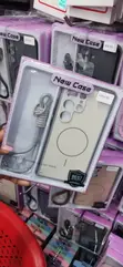 Beige Magnetic Phone Case for Samsung Galaxy S24 Ultra - 2