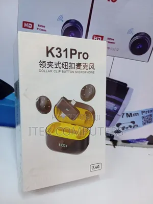 K31 Pro Clip-on Microphone for Online Teaching