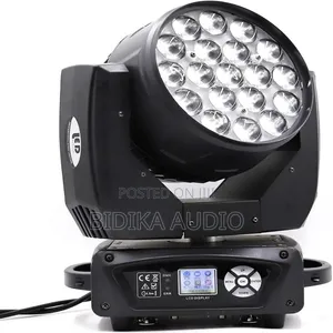 Afrilights RG 211 Professional 19-LED Zoom Moving Head