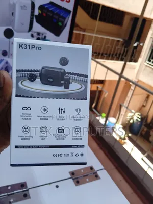K31 Pro Collar Clip Microphone for Social Media Video