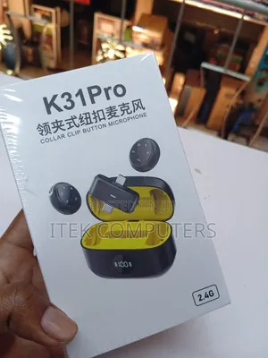 K31 Pro Mini Clip Microphone for Mobile Video