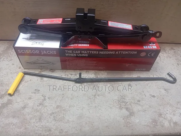 2 Ton Car Scissor Jack - Mpya Kabisa - 1