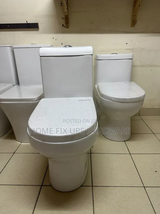 Victoria One-Piece Full Body Toilet Set - 1