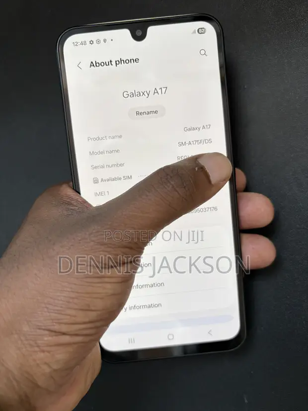 Samsung Galaxy A17 128GB Black - 1