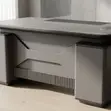 1.6m Office Desk with Side Extension - 1