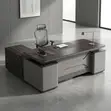 1.6m Office Desk with Side Extension - 3