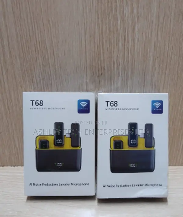 T68 Wireless Lavalier Microphone - 1