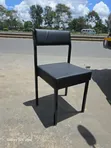 Simple Padded Visitor Chair - Black - 1