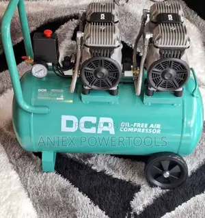 DCA 50-Liter Silent Oil-Free Air Compressor