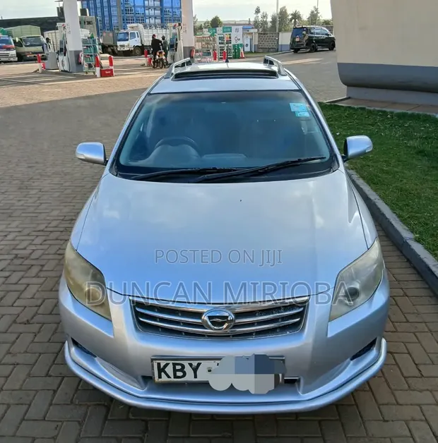 Toyota Corolla Fielder 2007 Silver - 1