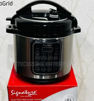 Signature 6L Electric Pressure Cooker with Timer
