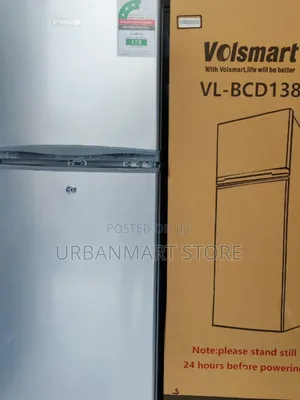 Volsmart 138L Double Door Refrigerator