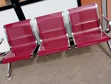 Metal Reception Waiting Chairs - 3 Seater - 2