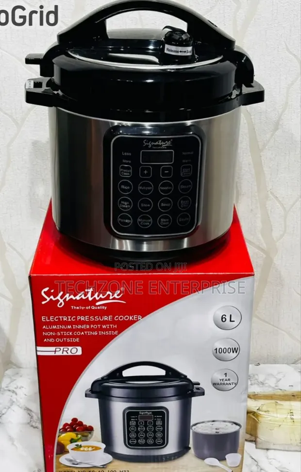 Signature 6L Electric Pressure Cooker with 15 Programs - 1