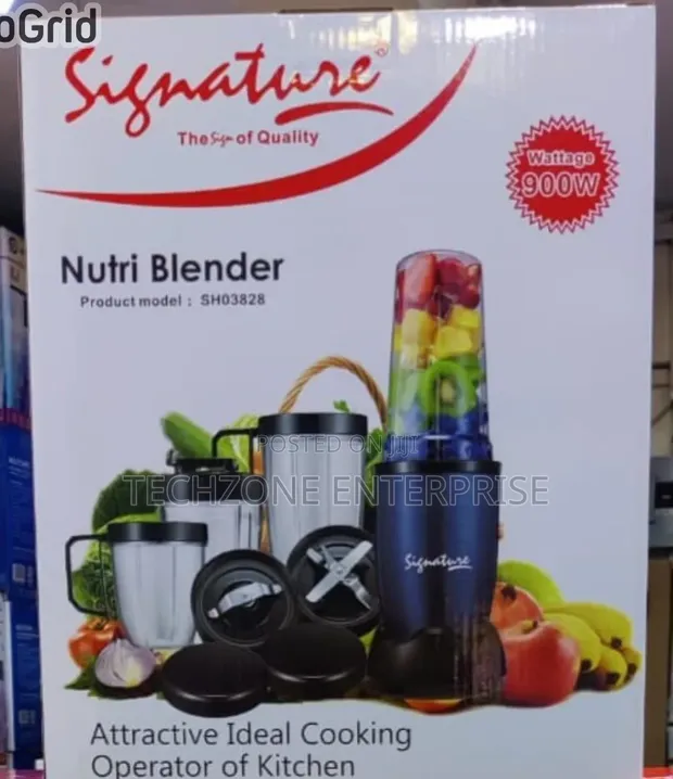 Signature Nutribullet Blender with Stainless Steel Blades - 1