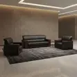 Executive 5-Seater Leather Sofa Set - 5