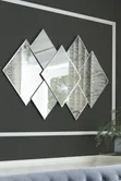 DIY Acrylic Wall Mirrors - 36pcs Diamond Shape Tiles - 1