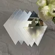 DIY Acrylic Wall Mirrors - 36pcs Diamond Shape Tiles - 2