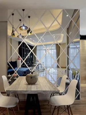 Silver Diamond Mirror Acrylic Tiles - 36pcs