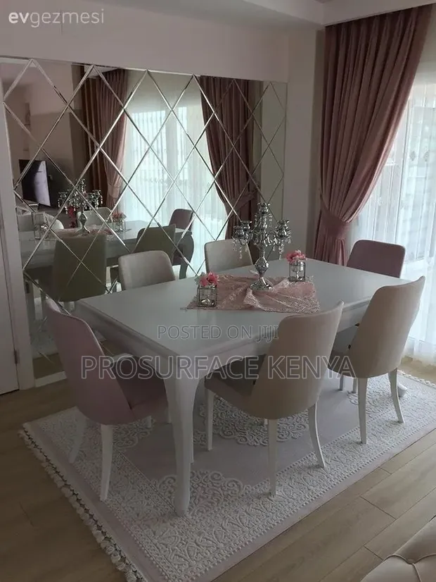 Acrylic Diamond Wall Mirrors - DIY Tiles za Mapambo Fedha (36 Pcs) - 1