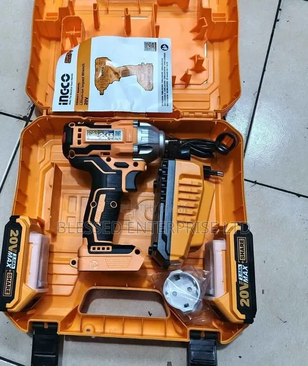 Ingco Mpya ya Cordless Impact Wrench ya 20V - 1