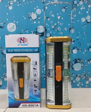 HS-8061A Solar Rechargeable Lamp