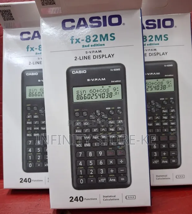 Casio fx-82MS Toleo la Pili la Kikokotozi cha Kisayansi - 1