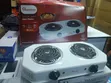 Ramtons RM/253 Double Spiral Plate Cooker, White - 1