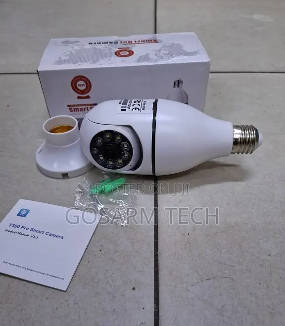 Kamera ya Bulb ya Lenzi Moja yenye WiFi na App ya V380 Pro - 1