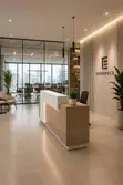 Meno Medium Reception Desk - 2