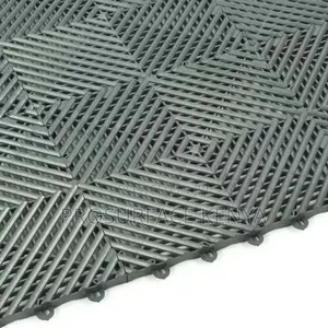 Heavy Duty 18mm PVC Interlocking Car Wash Floor Tiles