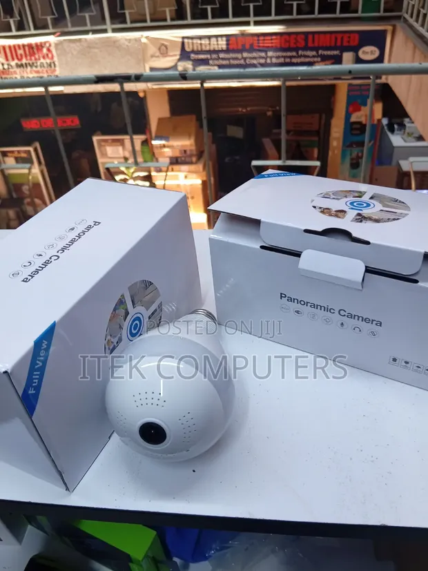 V380 Pro WiFi Bulb Camera for Remote Monitoring - 1